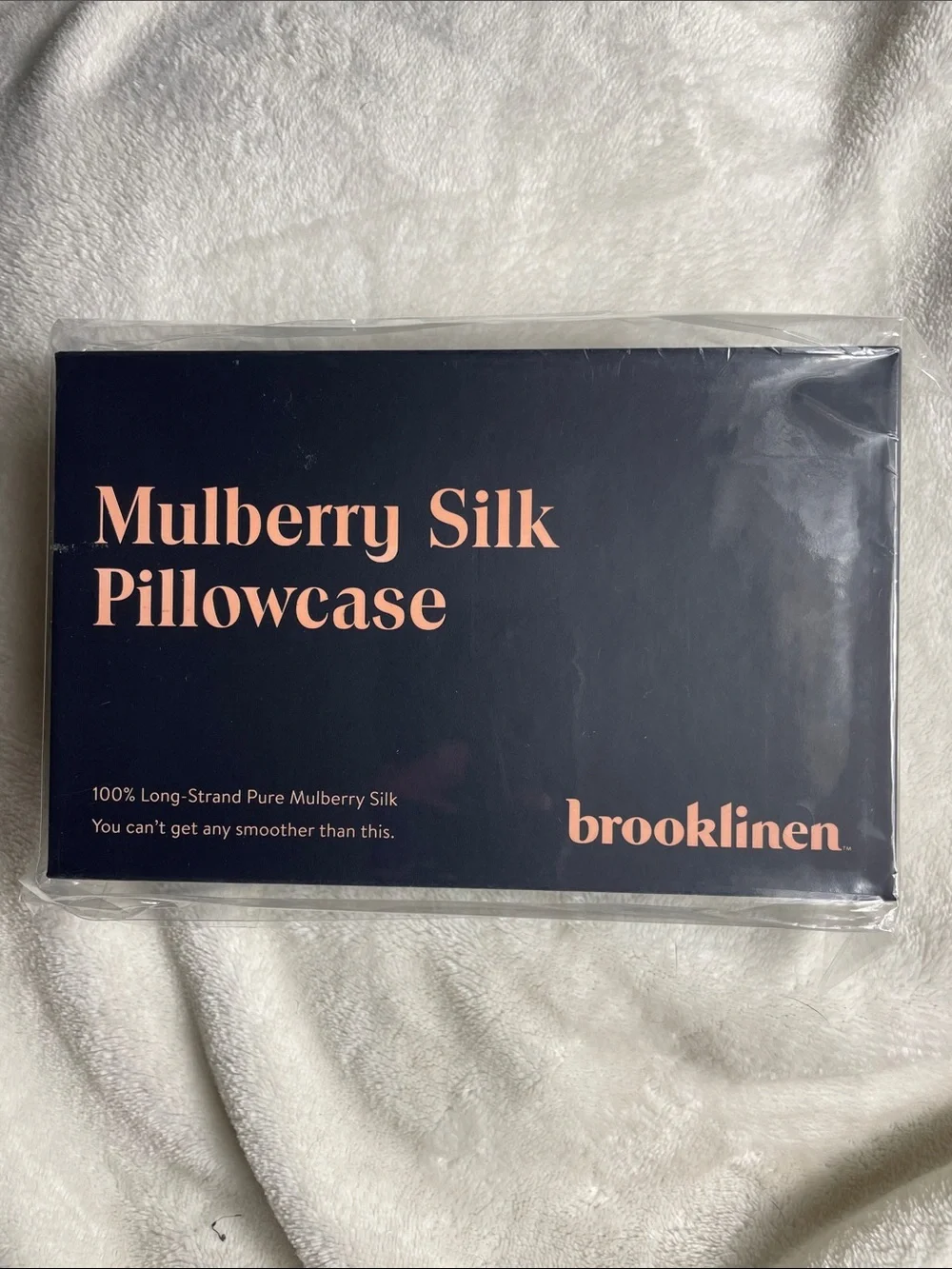 Brooklinen Mulberry Silk Pillowcase in Ivory NWT